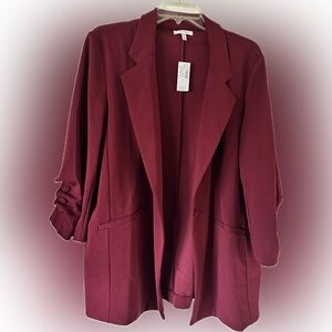 Maurices Deep Red Women's Blazer